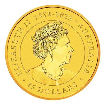 Australië. 15 Dollars 2023 1/10 oz $15 AUD Australian Gold