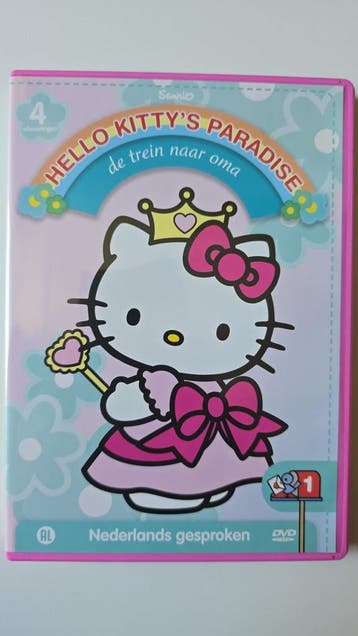 HELLO KITTYS PARADISE DE TREIN NAAR OMA (DVD), Gebruikt
