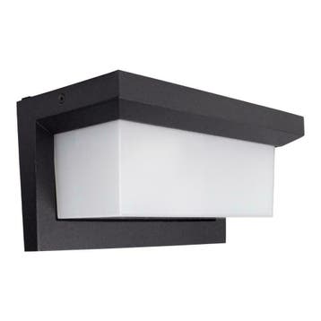 LED Buitenlamp E27 fitting IP44 Zwart Largos Netstroom, Verzenden, Nieuw