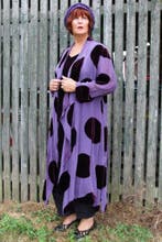 Vest Grizas velour ausbrenner stip maat 46/48/50, Kleding | Dames, Verzenden, Nieuw