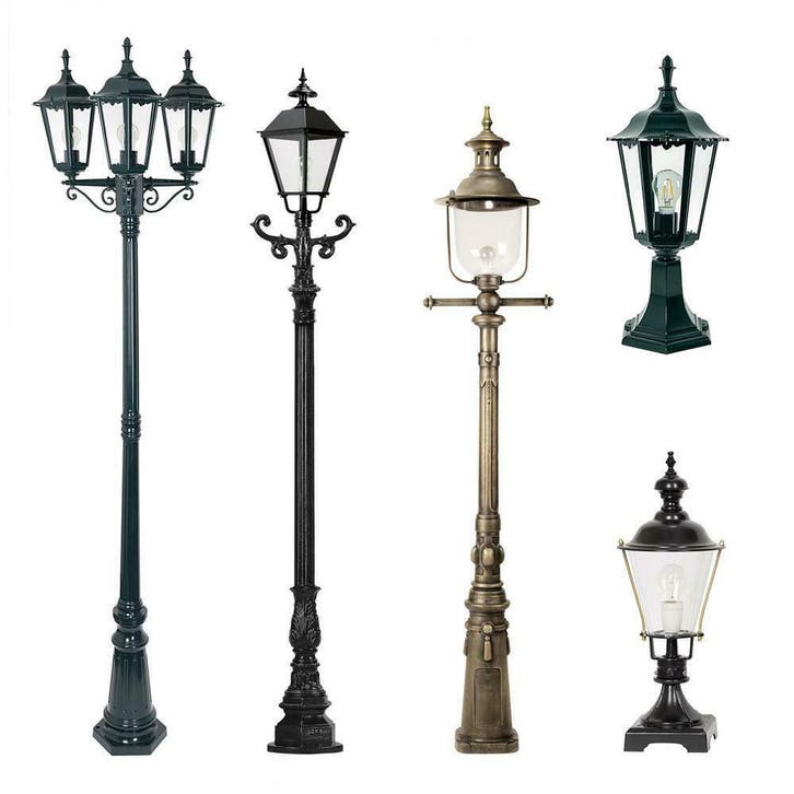Staande Buitenlantaarn Tuinlantaarn Lantaarnpaal Buitenlamp, Jardin & Terrasse, Éclairage extérieur, Envoi