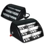 WIT 18 LED Dashboard flitser zwaailamp, Verzenden, Nieuw, Kabel of Snoer