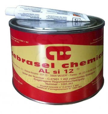 Debrasel ALsi 12 aluminiumplamuur ORIGINELE DEBRASEL set pla, Verzenden, Nieuw
