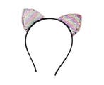Prinsessenjurk - Cat ears - Rainbow - Kleedje, Verzenden, Nieuw