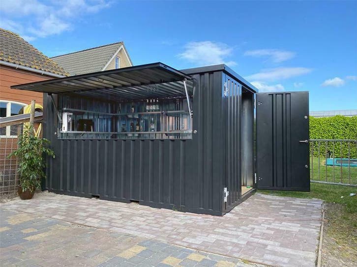 Container bar in verschillende RAL kleuren Scherp geprijsd!, Bricolage & Construction, Conteneurs, Enlèvement