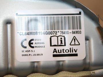 Airbag hemel links Suzuki Celerio O166140