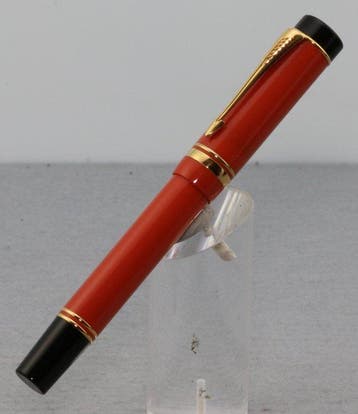 Parker - Duofold MKI Centennial Orange - Stylo à plume, Nieuw