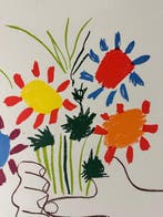 Pablo Picasso (1881-1973) - Le bouquet, Antiquités & Art