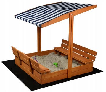 Zandbak Kinderdagverblijf | 120x120cm | Nieuw | Scherpe P..., 100 cm of meer, Vierkant, Nieuw, Ophalen of Verzenden