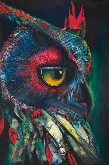 Luca Domiro - Night Majesty Owl - Large (1 of 25 Limited