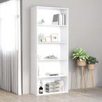 vidaXL Boekenkast met 5 schappen 80x30x189 cm bewerkt hout, Verzenden