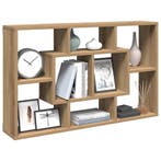 vidaXL Wandplank Artisan Eiken 85x16x52,5 cm Bewerkt Hout, Verzenden