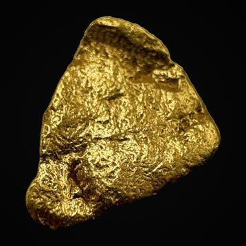 Goud Goud nugget- 0.25 g - (1), Verzamelen