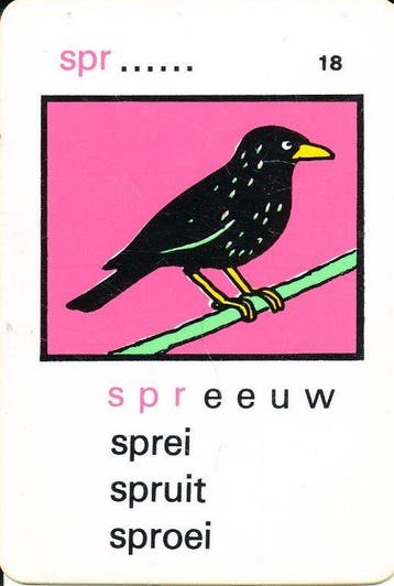 Kwartet Letter 18, Verzenden, Nieuw