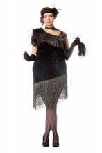 Charleston Jurk Zwart, Verzenden, Nieuw