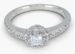 Bague - 14 carats Or blanc - 0.45ct. tw. Diamant (Naturelle), Handtassen en Accessoires, Ringen, Nieuw