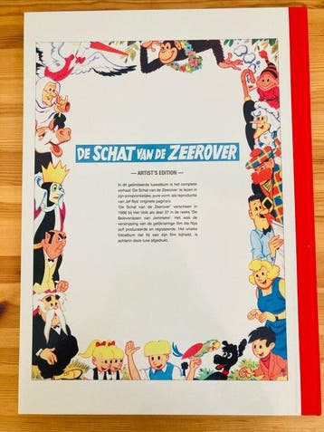 Jommeke - De schat van de zeerover - Artists Edition - Luxe