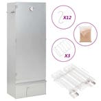 vidaXL BBQ-rookoven met koude rookgenerator gegalvaniseerd, Verzenden, Nieuw