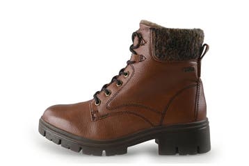 Jana Veterboots in maat 39 Cognac, Jana, Overige kleuren, Verzenden, Overige typen