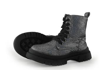 Milo &amp; Mila Boots Meisjes in maat 28 Zilver, Verzenden, Schoenen