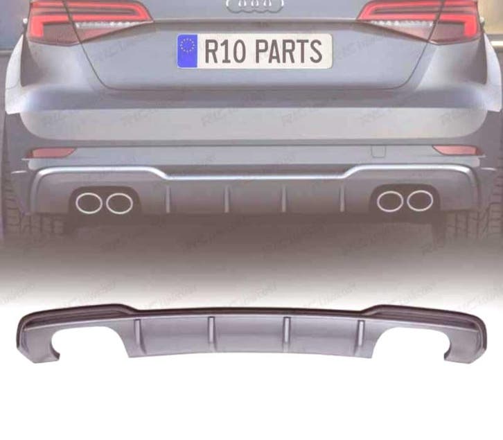 DIFFUSEUR AUDI A3 HATCHBACK 17-20 LOOK S3, Autos : Pièces & Accessoires, Carrosserie & Tôlerie, Envoi