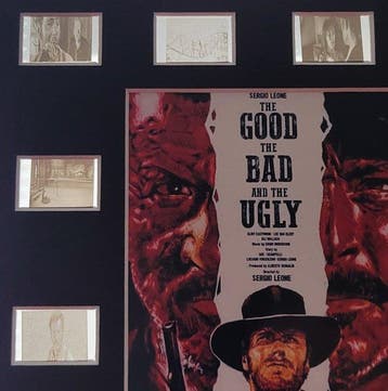 The Good, The Bad and The Ugly - Framed Film Cell Display