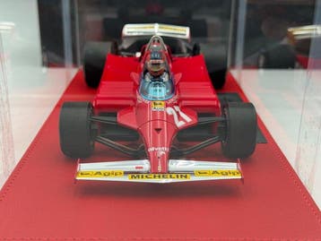 GP Replicas 1:18 - Voiture miniature - Ferrari 126CX Gilles