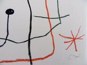 Joan Miro (1893-1983) - Composition abstraite
