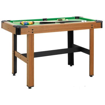vidaXL Biljarttafel 4 feet 122x61x76 cm bruin, Verzenden, Nieuw