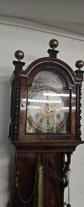 Horloge à queue frisonne - Bois - 1850-1900