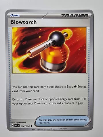 BLOWTORCH (PHANTASMAL FLAMES 086/094) (TRADING CARD)