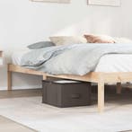 vidaXL Opbergdoos met transparant bovenraam 6 pcs Grijs, Verzenden
