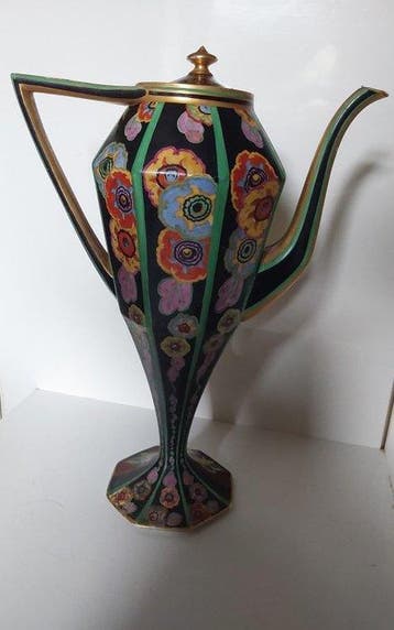 PULS - Cafetière - Janus - Porcelaine - Grande cafetière art
