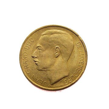 Luxemburg. 20 Francs 1964 Jean Grand-Duc