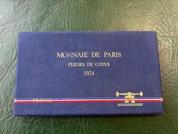 Frankrijk. Year Set (FDC) 1974 (9 monnaies) (Zonder