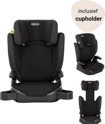 Graco Junior Maxi Autostoel - I-Size - Midnight Zwart - I..., Enfants & Bébés, Verzenden