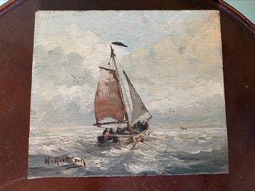 Hollandse School (XX), gesigneerd H. Koekkoek, D’après -