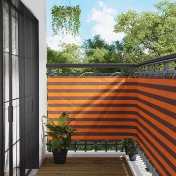 vidaXL Balkonscherm 110 x 600 cm Oxford Stof Rechthoekig, Verzenden, Nieuw