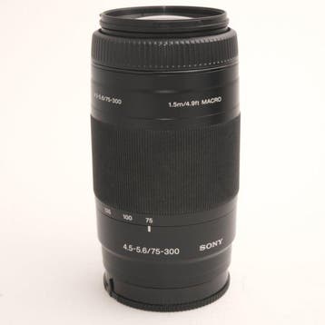 Sony 4.5-5.6/75-300 Cameralens, Nieuw