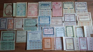 Document - 26 Afrikaanse aandelen en obligaties, koloniale