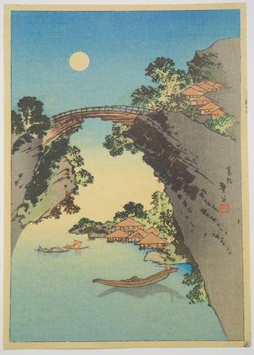 Saruhashi - naar Taito ll 1810-1853 - Japon - Période Meiji, Antiquités & Art