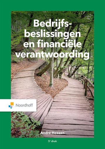 Bedrijfsbeslissingen en financiële verantwoording, Verzenden, André Heezen