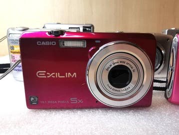 Olympus, Sony, Casio, Nikon, Pentax, Minolta, Polaroid,, Nieuw
