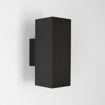 Wandverlichting modern Solid XL Up en Down Muurlamp Zwart, Verzenden