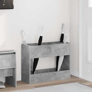 vidaXL Opslaghaak & Rek Beton Grijs 65 x 24 x 50 cm Bewerkt, Maison & Meubles, Verzenden