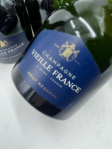 Vieille France - Champagne brut reserve - 3 Bouteilles (0,75