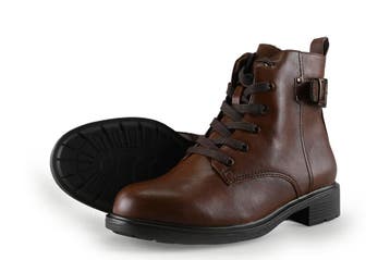 Jana Veterboots in maat 37 Cognac, Kleding | Dames, Jana, Overige kleuren, Verzenden, Overige typen