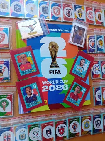 2026 Panini World Cup Stickers Cristiano Ronaldo, Lionel, Verzamelen, Nieuw