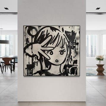 Timo Wedell - Dreamers Secret Gaze - XL- Basquiat Style