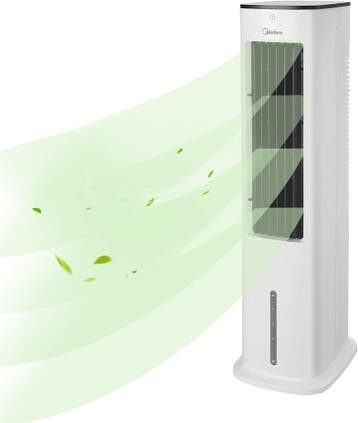 Rafraichisseur dair 4-en-1 Blanc - Retour client -40%, Electroménager, Verzenden